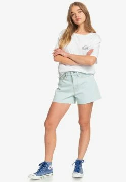 Bon marché 🎁 Quiksilver STANDARD - T-shirt Imprimé - White ✨