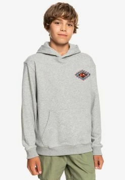 Coupon ⌛ Quiksilver MYSTIC LIMIT HOOD YOUTH - Sweatshirt - Light Grey Heather 🔔