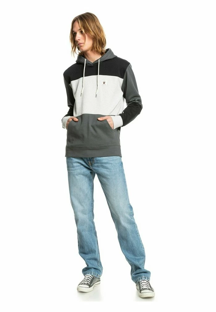 Tout neuf đ Quiksilver CHROMEBLOCK - Sweat à Capuche - Black/grey â€ïž 2 Tout neuf đ Quiksilver CHROMEBLOCK - Sweat à Capuche - Black/grey â€ïž â Image 2