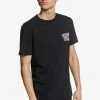 Tout neuf 🎉 Quiksilver T-shirt Imprimé - Black 👍
