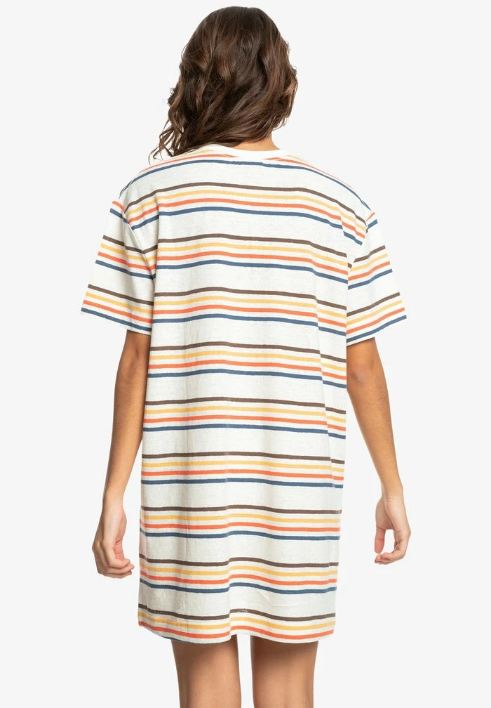 Offres ✔️ Quiksilver Robe En Jersey - Essentials White 👍 2 Offres ✔️ Quiksilver Robe En Jersey - Essentials White 👍 – Image 2