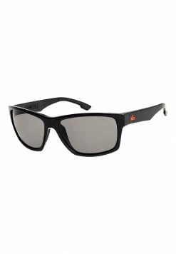 Meilleure affaire 🤩 Quiksilver Lunettes De Soleil - Shiny Black/grey 😍