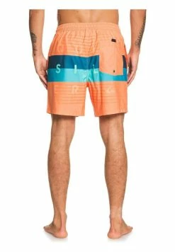 Nouveau 🎉 Quiksilver WORD BLOCK VOLLEY 17 - Short De Bain - Nectarine 🎁 -Quiksilver Soldes Boutique 9aa4cd60dccc4489a78898a8ed0bb4e9