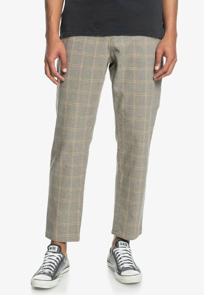 Meilleure vente ⭐ Quiksilver Pantalon Classique - Oatmeal Houndstooth Plaid 🎉 1 Meilleure vente ⭐ Quiksilver Pantalon Classique - Oatmeal Houndstooth Plaid 🎉