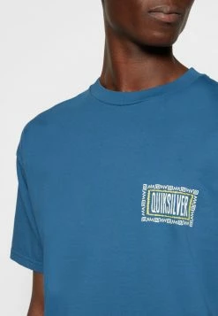 Bon marché 👏 Quiksilver ELECTRIC FEEL - T-shirt Imprimé - Sea Port ⭐ -Quiksilver Soldes Boutique 9bd4f8363963446f80ff43a6a9b844a7