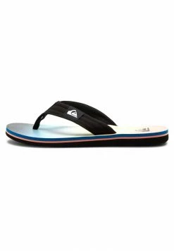Le moins cher 🌟 Quiksilver MOLOKAI LAYBACK - Tongs - Blue Orange 🔥