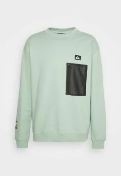 Tout neuf ⭐ Quiksilver DOWNHILL - Sweatshirt - Frosty Green 🔥 -Quiksilver Soldes Boutique 9efd0adc83944e079ad57c3975d12f64
