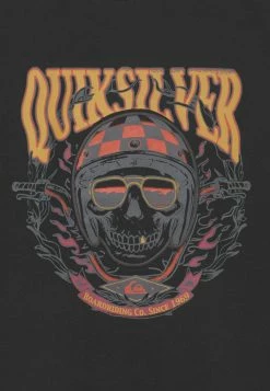 Nouveau ❤️ Quiksilver BIKE SKULLS CREW YOUTH - Sweatshirt - Black 💯 -Quiksilver Soldes Boutique a034858f7ee9453d9e45ceb0625639da