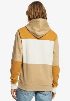 Meilleure vente 👏 Quiksilver CHROMEBLOCK - Sweat à Capuche - Light Brown ❤️ -Quiksilver Soldes Boutique a042c27bb1be477a91b1569d9466705e