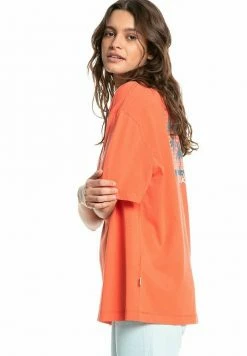 Tout neuf 🛒 Quiksilver T-shirt Imprimé - Orange 👍 -Quiksilver Soldes Boutique a2c2370e1a3b417d8b59bf1c327caadd