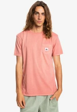 Offres ⭐ Quiksilver SUB MISSION - T-shirt Basique - Rosette 😀