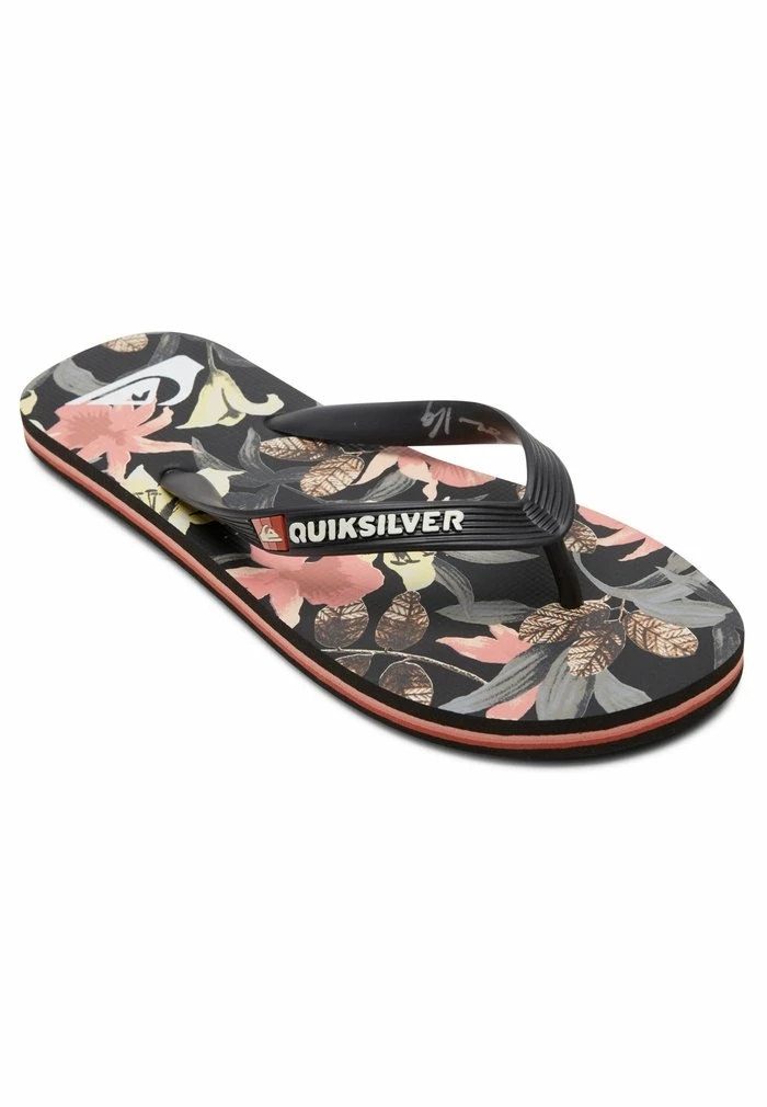 Meilleur prix 🤩 Quiksilver MOLOKAI ART - Tongs - Black 💯 2 Meilleur prix 🤩 Quiksilver MOLOKAI ART - Tongs - Black 💯 – Image 2