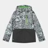 Meilleure affaire 🔥 Quiksilver MISSION PRINTED BLOCK YOUTH UNISEX - Veste De Snowboard - Black/white 😍