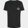 Acheter 🧨 Quiksilver ROGUE AIR - T-shirt Imprimé - Black ⌛