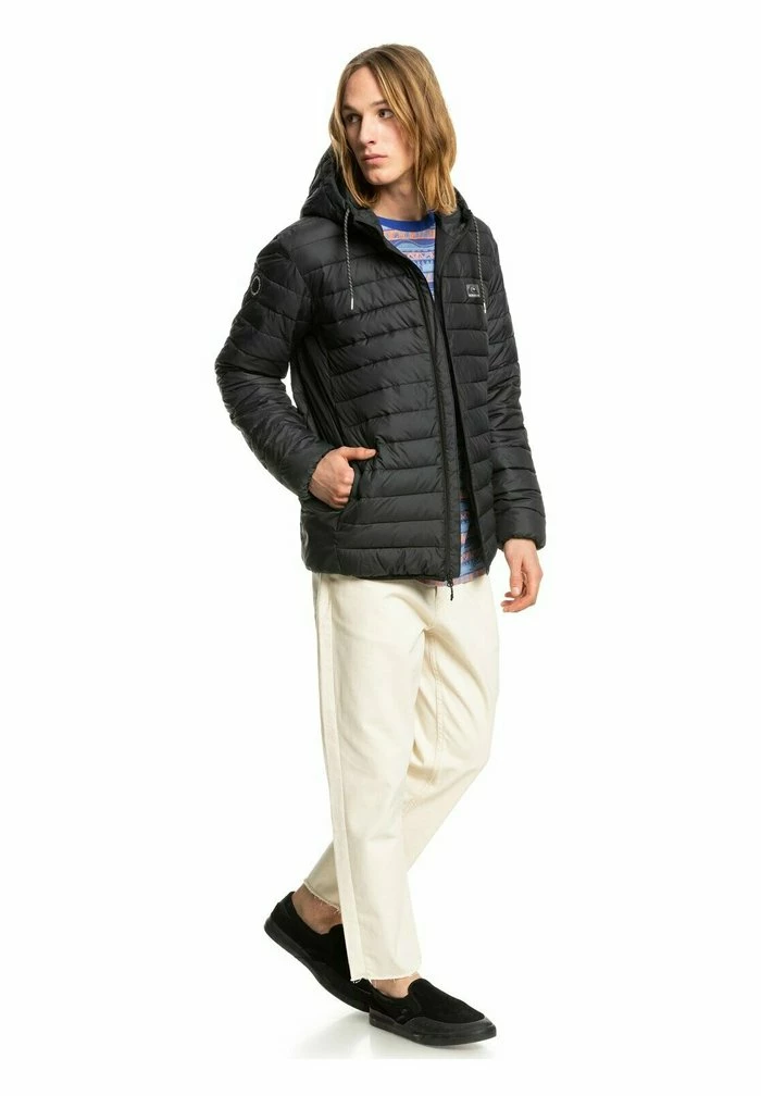 Acheter 😍 Quiksilver Veste Mi-saison - Black ✔️ 2 Acheter 😍 Quiksilver Veste Mi-saison - Black ✔️ – Image 2