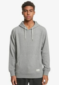 Remise 😀 Quiksilver Sweat à Capuche - Light Grey Heather ✨