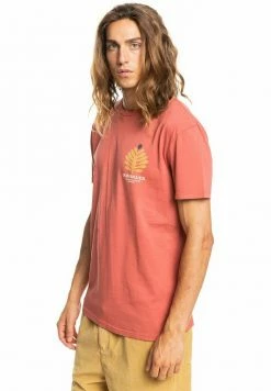 Acheter 😍 Quiksilver PROMOTE THE STOKE - T-shirt Imprimé - Burnt Ochre 🌟 -Quiksilver Soldes Boutique a5959ce804684fc288a085e4a921aced