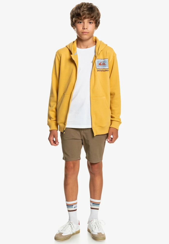 Budget ❤️ Quiksilver RADICAL ROOTS - Sweat à Capuche Zippé - Rattan ❤️ 2 Budget ❤️ Quiksilver RADICAL ROOTS - Sweat à Capuche Zippé - Rattan ❤️ – Image 2
