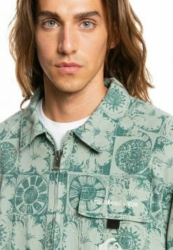 Coupon 😀 Quiksilver SURF MEMORY JACKET - Veste Légère - Green Milieu 🛒 -Quiksilver Soldes Boutique a60cc7d6ff0142e88f494ee47b381dd6