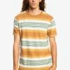 Bon marché 💯 Quiksilver TRANSAT - T-shirt Imprimé - Brown 🤩