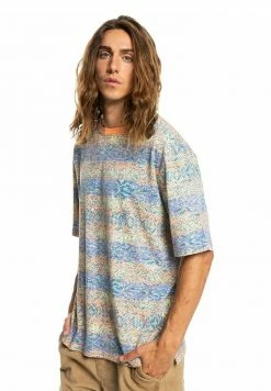 Vente flash 🌟 Quiksilver VIBES MANCHES COURTES - T-shirt Imprimé - Peach Pink Heyday ❤️ -Quiksilver Soldes Boutique a71450079de446bbbcb0ac3ff8572a9b