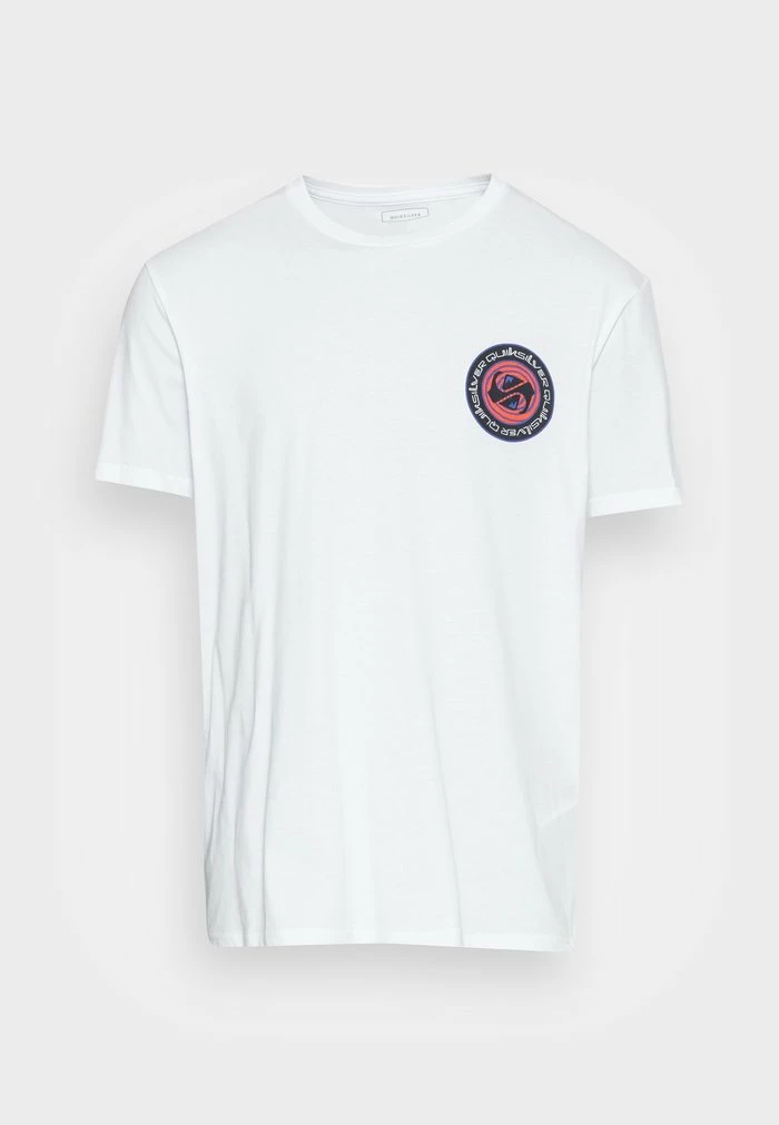 Sortie 👍 Quiksilver CIRCLE GAME - T-shirt Imprimé - White 💯 4 Sortie 👍 Quiksilver CIRCLE GAME - T-shirt Imprimé - White 💯 – Image 4