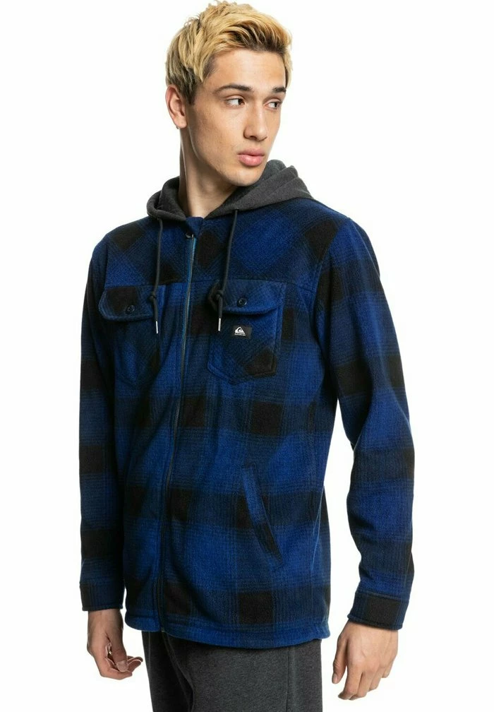 De gros 🎁 Quiksilver SUPER SWELL - Veste Polaire - Ultramarine Superswell Plaid 👏 1 De gros 🎁 Quiksilver SUPER SWELL - Veste Polaire - Ultramarine Superswell Plaid 👏