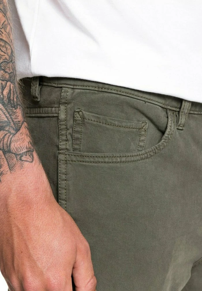 De gros 🔔 Quiksilver KRANDY - Pantalon Classique - Thyme 🎉 4 De gros 🔔 Quiksilver KRANDY - Pantalon Classique - Thyme 🎉 – Image 4