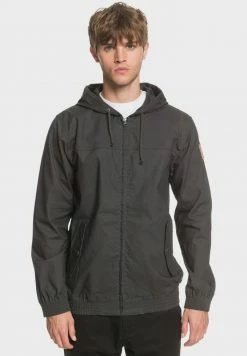 Tout neuf 🛒 Quiksilver BROOKS - Veste Légère - Light Grey 🔔