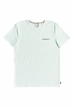 Meilleur prix 😀 Quiksilver KENTIN - T-shirt Imprimé - Snow White Kentin ⌛