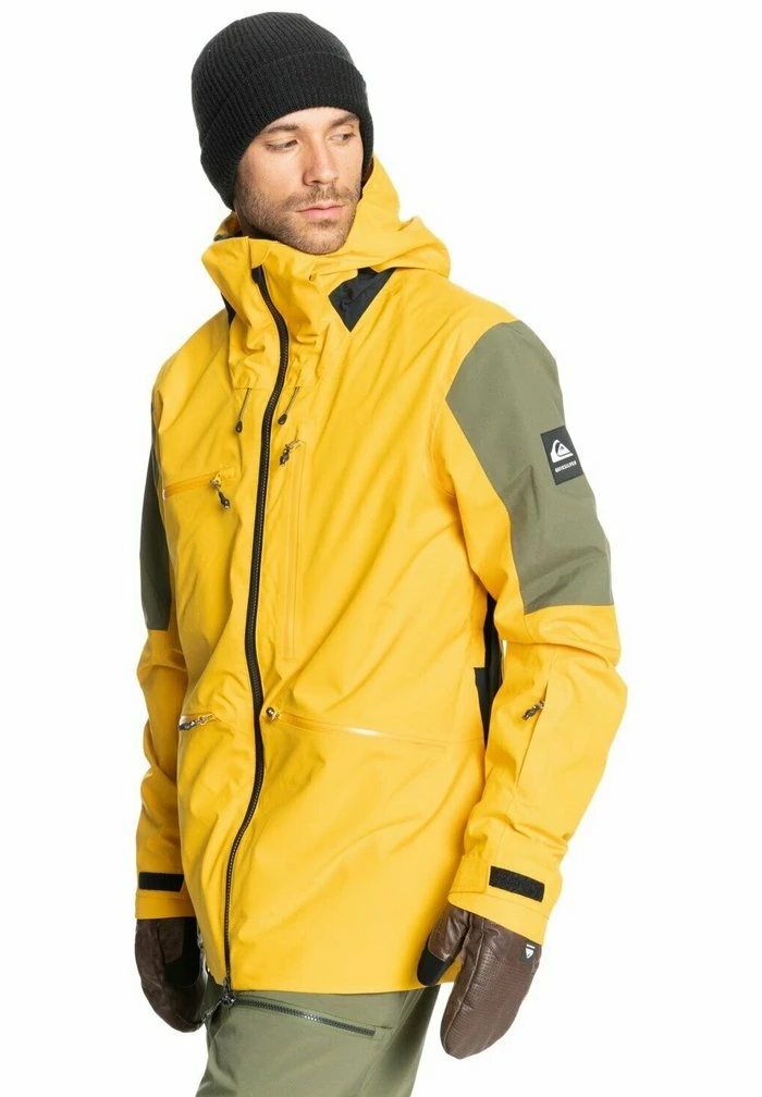 Budget 🌟 Quiksilver TRAVIS - Veste D'hiver - Golden Rod ✨ 4 Budget 🌟 Quiksilver TRAVIS - Veste D'hiver - Golden Rod ✨ – Image 4