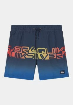 Bon marché 🛒 Quiksilver WORDBLOCK VOLLEY YOUTH - Short De Bain - Navy Blazer 🎉
