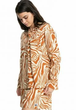 Bon marché ❤️ Quiksilver DESTINATION TRIP - Chemisier - Clay Zebradelia 😀 -Quiksilver Soldes Boutique ac237e65ed43488eb4e73338578c32c1