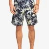 De gros 😀 Quiksilver HIGHLITE ARCH - Short De Bain - Black ⌛