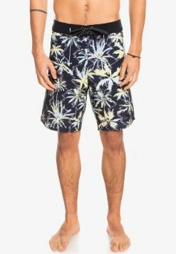 De gros 😀 Quiksilver HIGHLITE ARCH - Short De Bain - Black ⌛