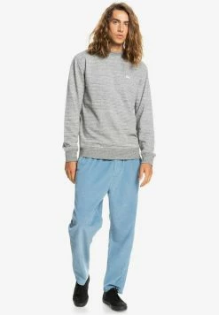 Budget 😍 Quiksilver Sweatshirt - Sleet Slub Feeder ⭐ -Quiksilver Soldes Boutique ad1ec1681e56446f8a195facf8b133b4