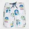 Meilleure vente 🎁 Quiksilver ISLAND - Short De Bain - Snow White 👏