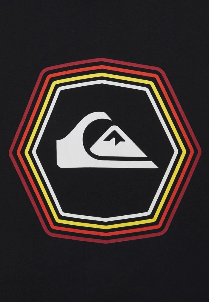 Vente flash 🎁 Quiksilver NEW NOISE - T-shirt Imprimé - Black ✨ 3 Vente flash 🎁 Quiksilver NEW NOISE - T-shirt Imprimé - Black ✨ – Image 3