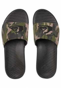 Meilleur prix ⌛ Quiksilver BRIGHT COAST - Sandales De Bain - Green/brown/black 🔥