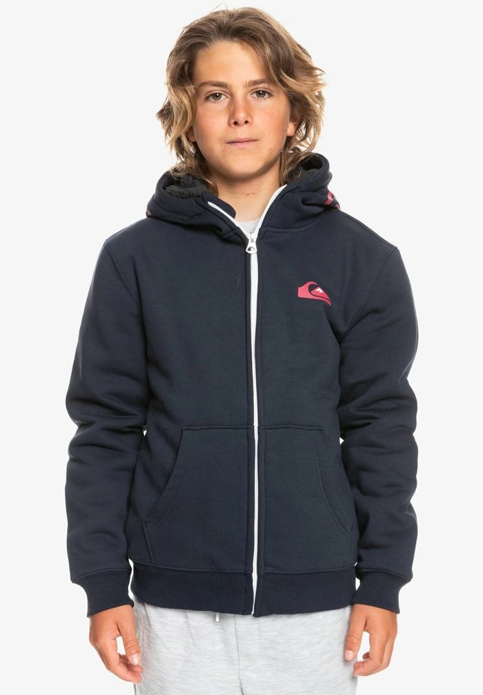 Meilleure affaire 😀 Quiksilver BEST WAVE YOUTH - Sweat à Capuche Zippé - Navy Blazer 🔔 1 Meilleure affaire 😀 Quiksilver BEST WAVE YOUTH - Sweat à Capuche Zippé - Navy Blazer 🔔