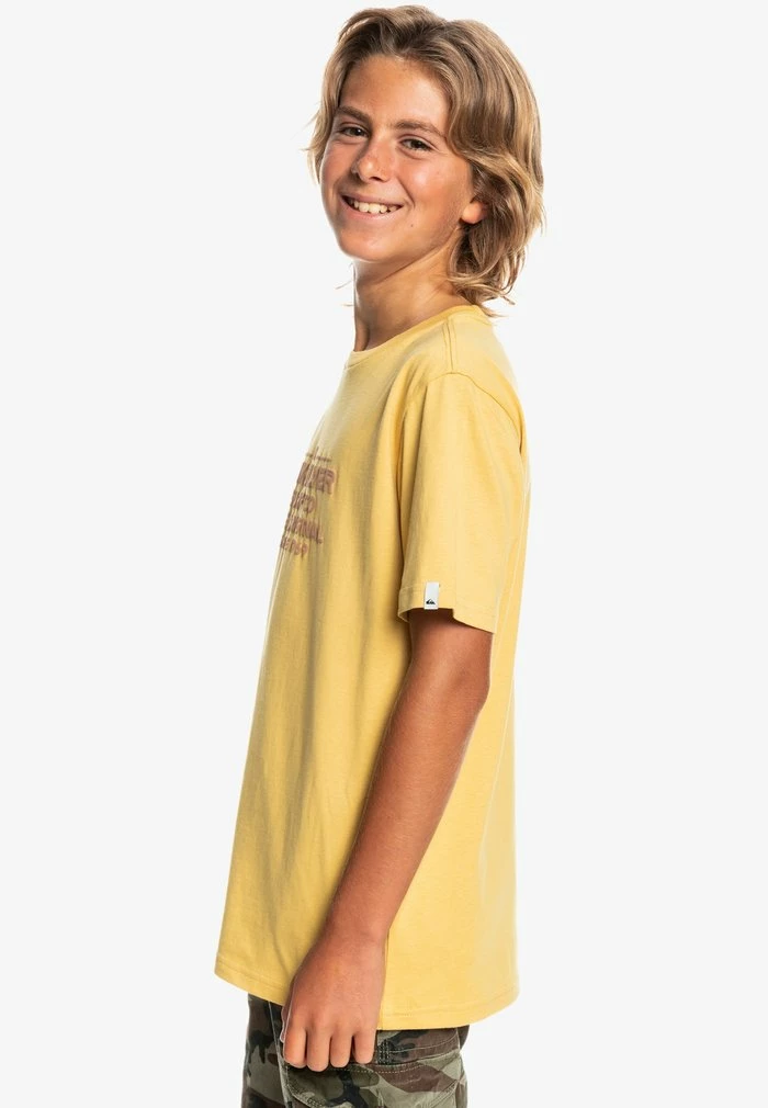 Top 10 🌟 Quiksilver FEEDING LINE - T-shirt Imprimé - Rattan ❤️ 5 Top 10 🌟 Quiksilver FEEDING LINE - T-shirt Imprimé - Rattan ❤️ – Image 5