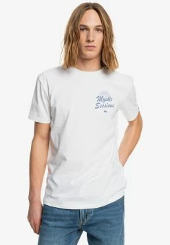 Remise 💯 Quiksilver MAGIC HOUR - T-shirt Imprimé - White 🔥