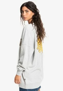 Promo 🎉 Quiksilver NO LIMITES - Sweatshirt - Light Grey Heather 🎁 -Quiksilver Soldes Boutique b8a3aeaa42374dadbc48f9a6bc71696e