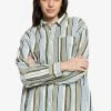 Acheter ⭐ Quiksilver Chemisier - Surfing Retreat Stripe Flclove 🛒