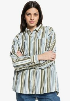 Acheter ⭐ Quiksilver Chemisier - Surfing Retreat Stripe Flclove 🛒