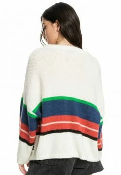 Grosses soldes 🧨 Quiksilver OUTER SUNSET EQWSW03007 - Gilet - White Str Outer Sunset 🎉 -Quiksilver Soldes Boutique b9b5d1cc677f44c09b2daf7c53af3e31