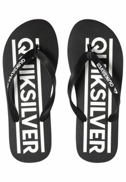 Meilleur prix 😍 Quiksilver JAVA WORDMARK - Tongs - Black/black/white 👏