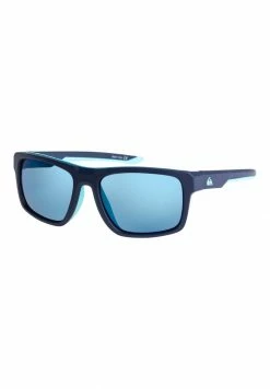 Vente flash 😀 Quiksilver BLENDER - Lunettes De Soleil - Matt Navy Blue/flash Bue ⌛