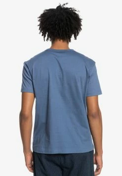 Acheter 🔥 Quiksilver ESSENTIALS - T-shirt Basique - Blue Indigo ✔️ -Quiksilver Soldes Boutique bba21404dc2c49afbf8da25405ac89bb