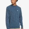 Meilleure affaire 😍 Quiksilver Sweatshirt - Insignia Blue Spacedye ❤️